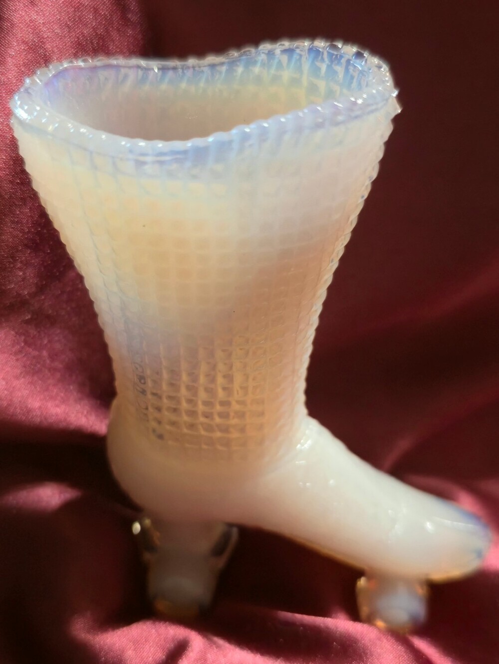 Pink Opalescent Rollerskate Boot Shoe Toothpick - Picture 3 of 4